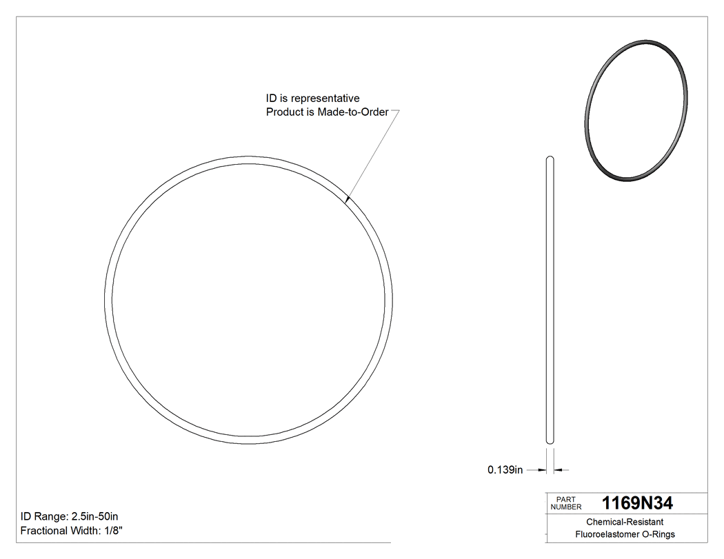Technical drawing - 1169N34